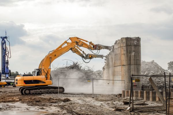 Silo Demolition in Kent