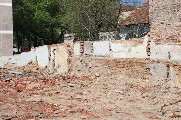 Brick Wall Demolition in Kent