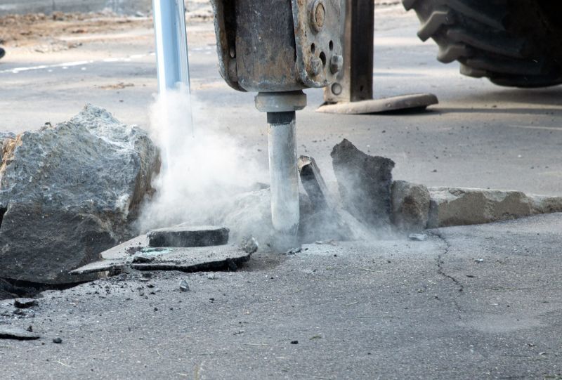 Concrete Pavement Demolition